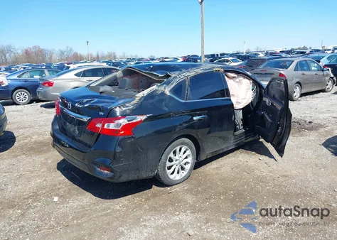 2019 Nissan Sentra Sv из США, поврежденный, VIN 3N1AB7APXKY411307